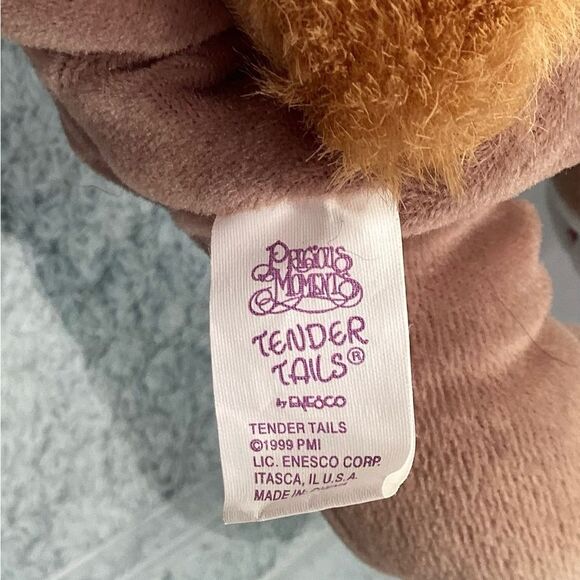 Precious Moments Tender Tails 1999 Squirrel #476099 Beanie Plush Animal Tags - Picture 4 of 8